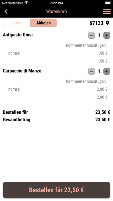 Da Giusi Ristorante Screenshot