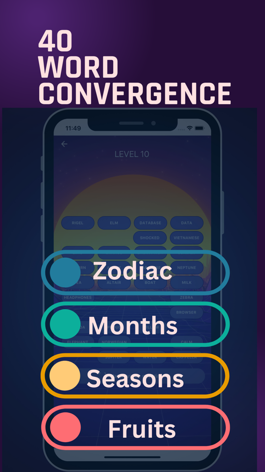 #3. Word Convergence: Puzzle Game (iOS) 由: Huy Huynh Thanh