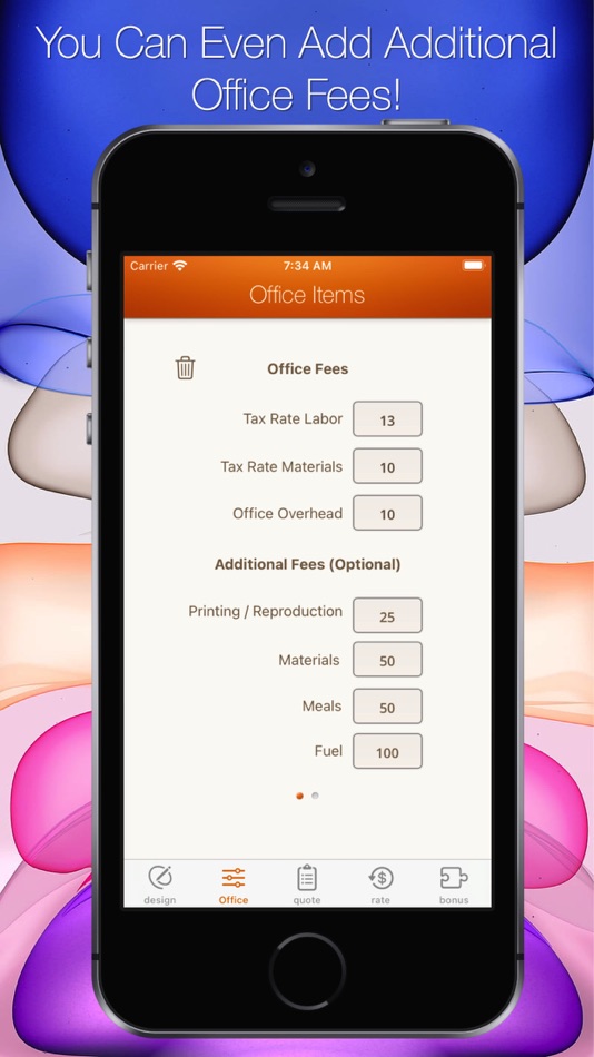 #5. Design Fee (iOS) 由: John Lein