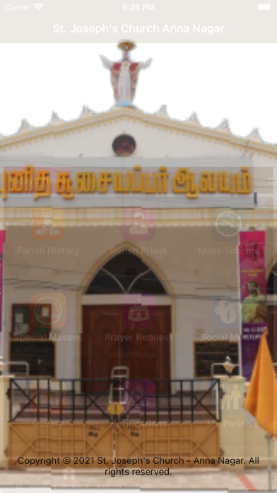 St Joseph's Church Anna Nagar Screenshot