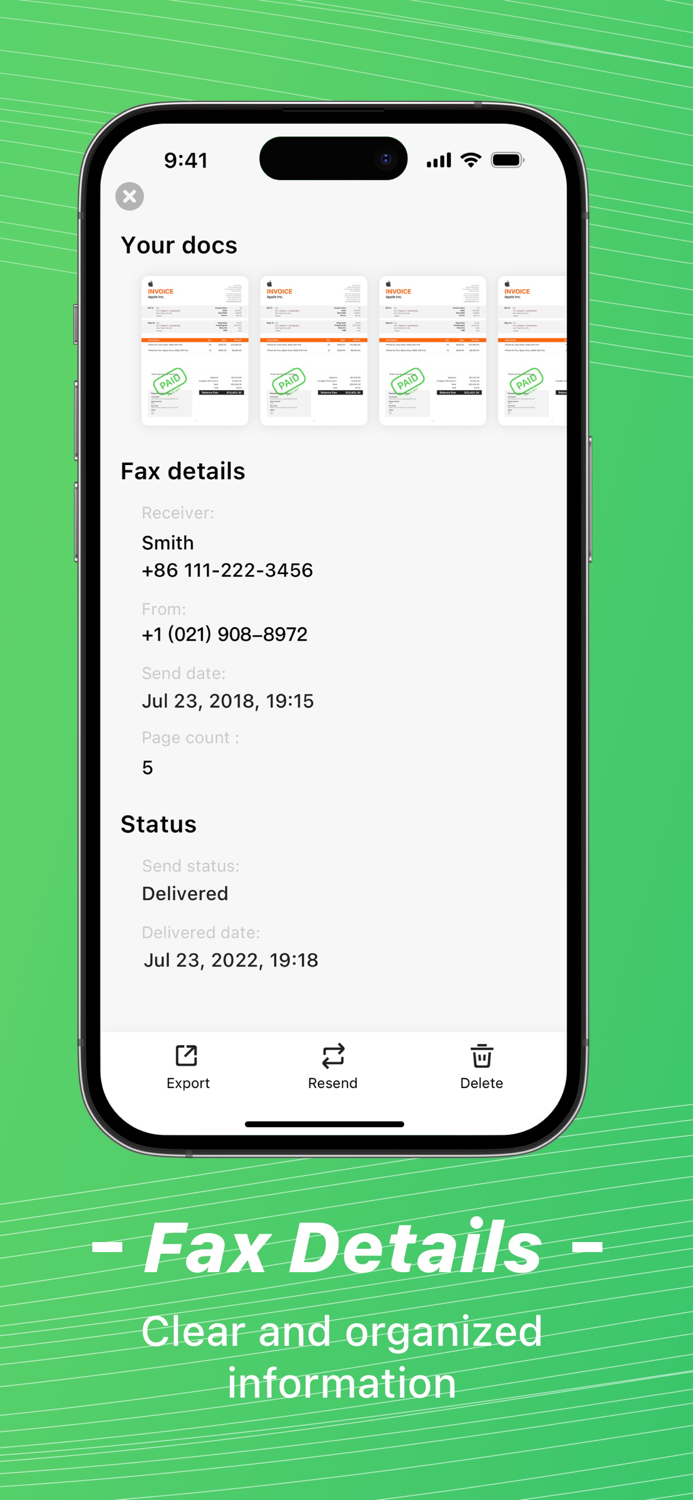 Tiny Fax Send Fax From iPhone