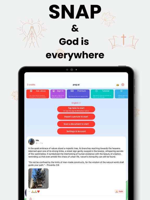 Screenshot #5 pour AI Prayer Bible Study:pray.ai