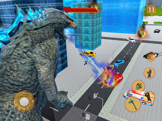 Gorilla City Attack 3D screenshot 3