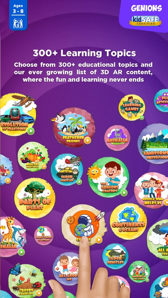 #4. Genions: Learn Play Explore AR (iOS) 由: Genions Edutech Private Limited