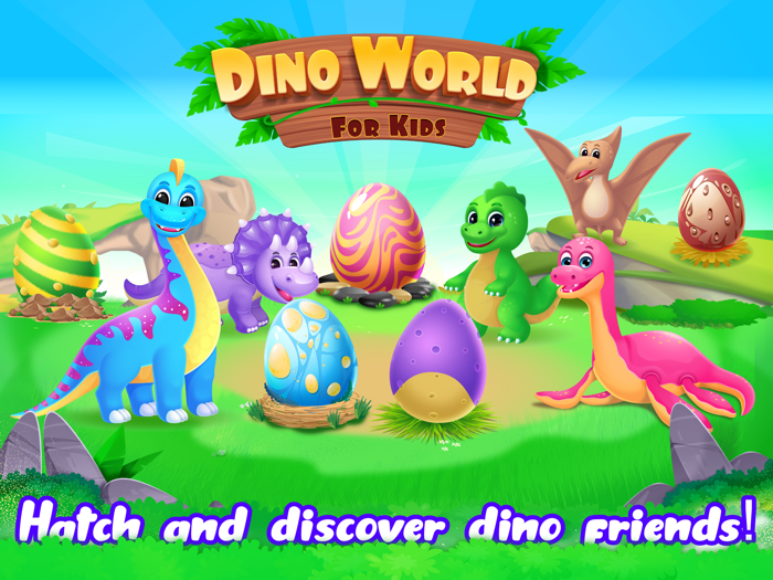 Dino World for Kids age 5 4 3