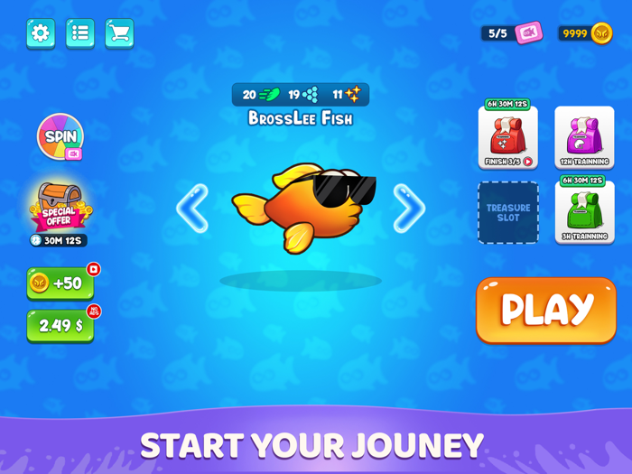 Fish Journey Draw to Save