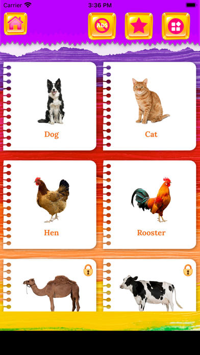 Animal Sounds and Photos Screenshot