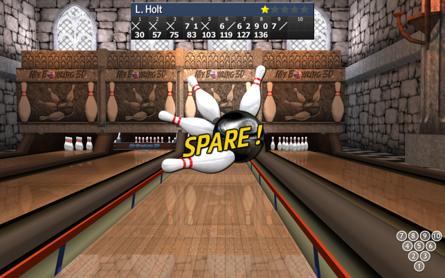 ‎My Bowling 3D+ Screenshot