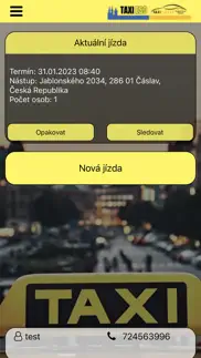 taxi eso kolín Čáslav iphone screenshot 4