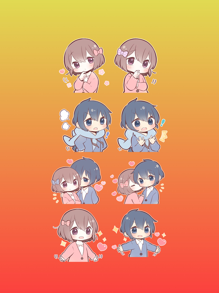 Couple in love Stickers part 1