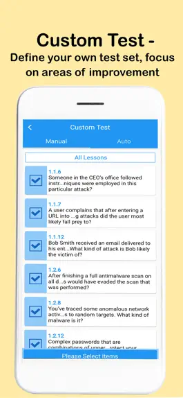 Game screenshot uCertifyPrep CyberOps apk