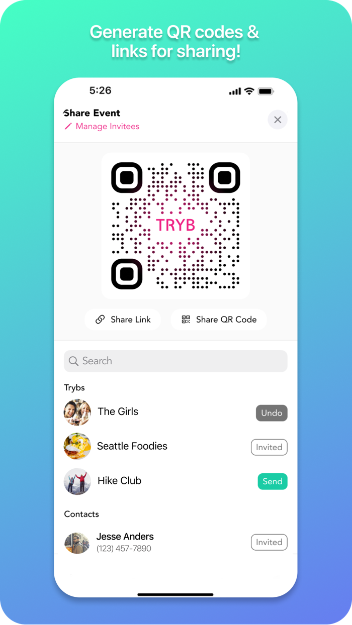 Tryb - Make Plans and Hang Out