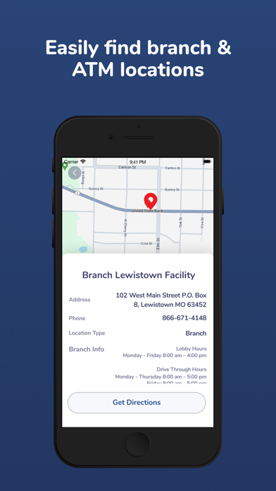 United State Bank (USB) Mobile Screenshot
