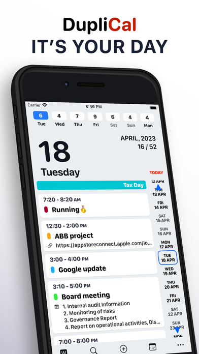 DupliCal Calendar Screenshot