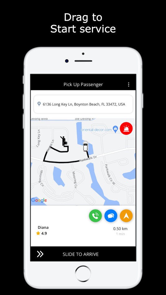 #4. HOP IN DRIVER (iOS) Podle: HOP IN TECHNOLOGIES, LLC
