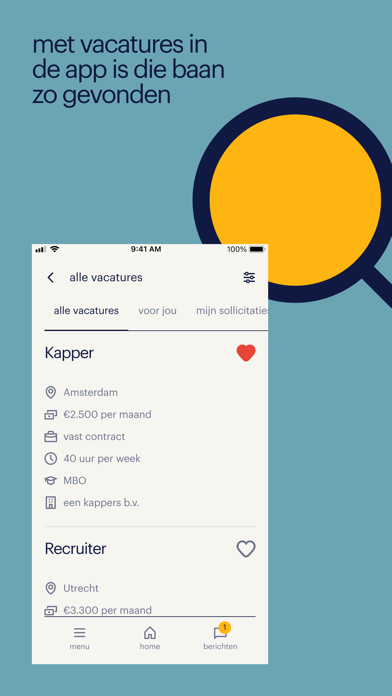 Screenshot #2 pour Randstad NL: Vacatures en werk