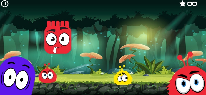 Monster Hop Cartoon Kid Puzzle