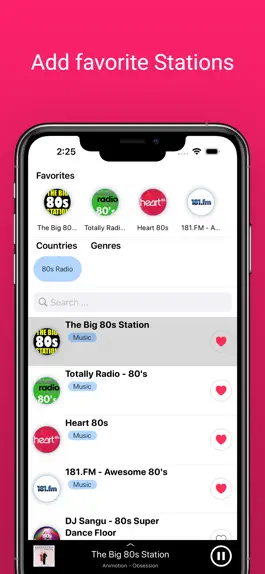 Game screenshot 80s Music Radio Stations FM AM hack