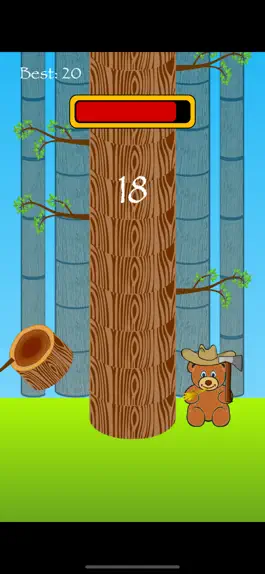 Game screenshot LumberBear: Chop Lumber Fast apk