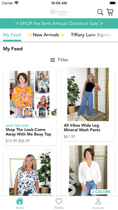 Tiffany Lane Boutique screenshot 2