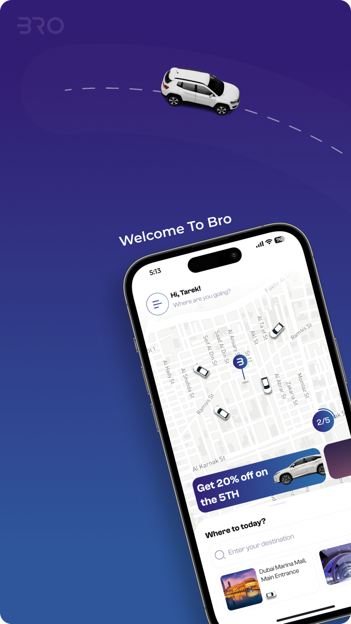 BRO - Select your ride
