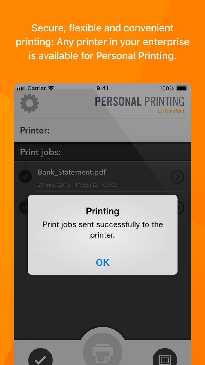 ThinPrint Personal Printing