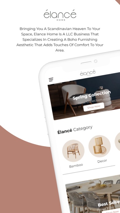 Elance home Screenshot