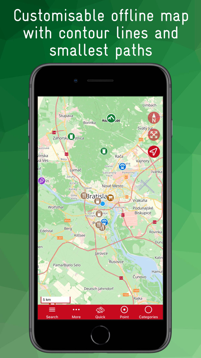 Bratislava Offline Map