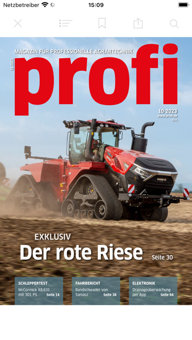 Profi Magazin für Agrartechnik Screenshot