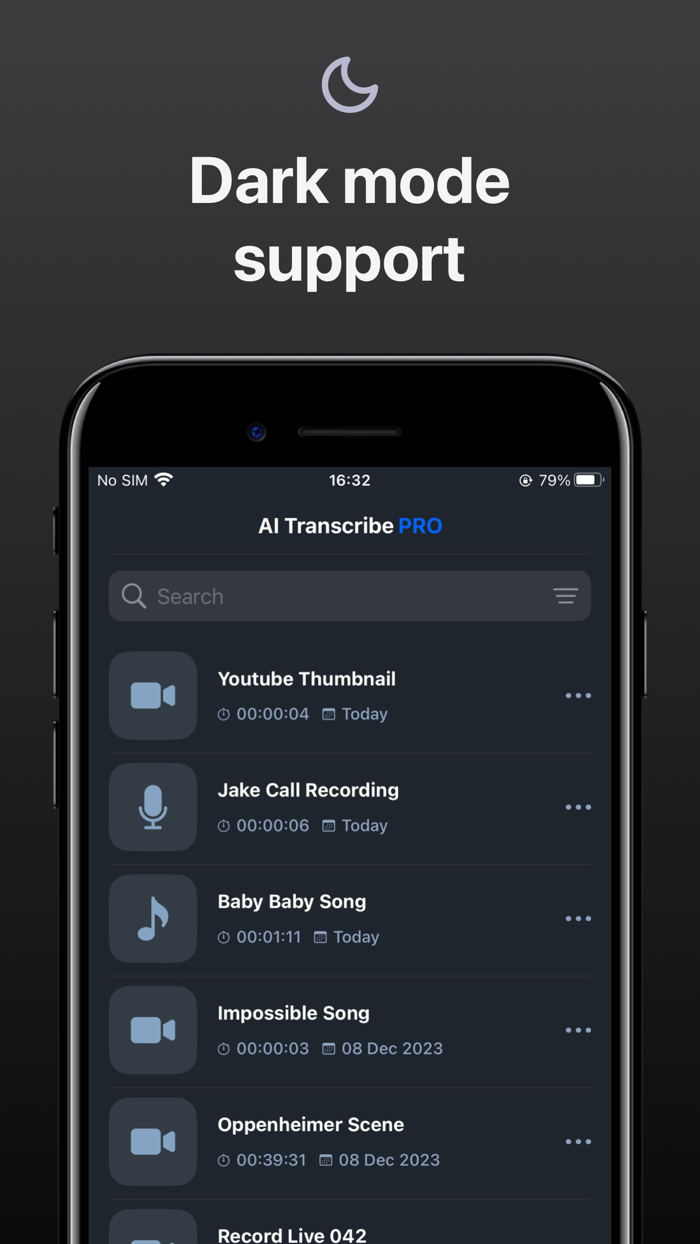 AI Transcribe Voice to text