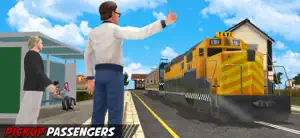 Hilly Train Taxi Adventure screenshot #4 for iPhone