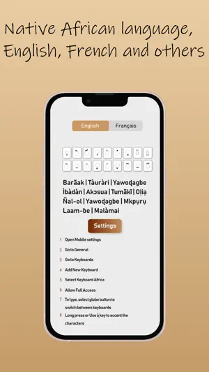 Keyboard Africa screenshot 2