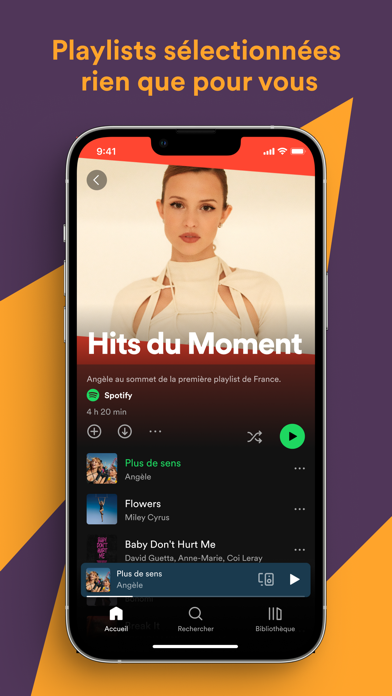 Screenshot #3 pour Spotify : Musique et podcasts