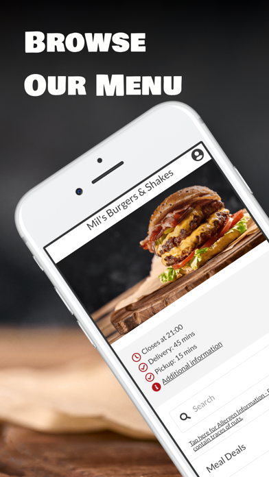 Mils Burgers Screenshot
