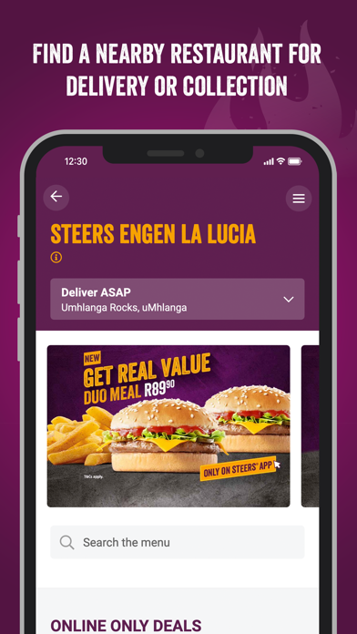 Steers South Africa Screenshot