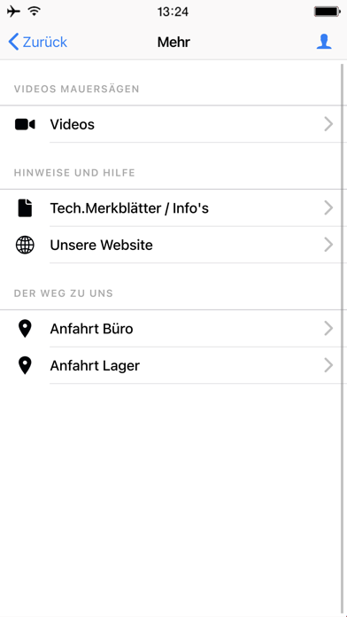 Horizontalsperre Screenshot