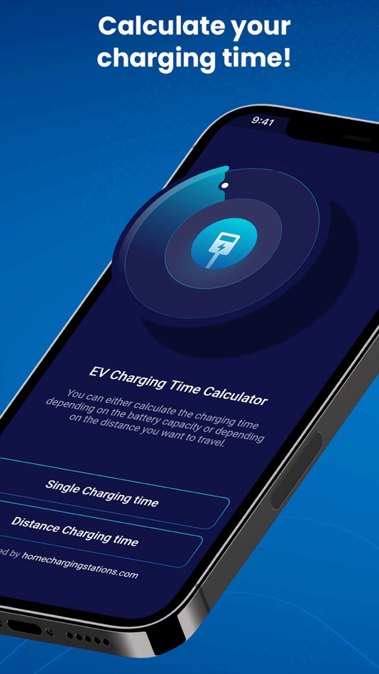 #1. EV Charging Time Calculator (iOS) 由: homechargingstations GbR