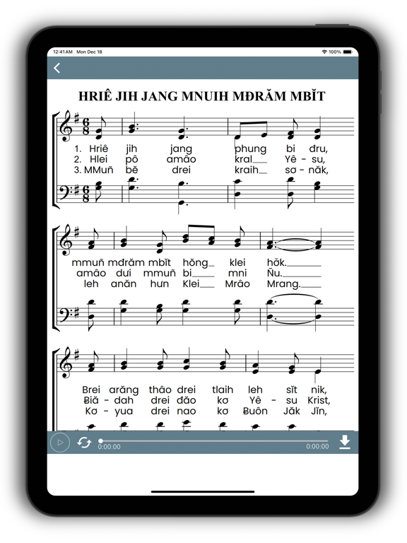 Klei Mmun Bi Mni Ko Ae Die iPad screenshot 5 - Music app