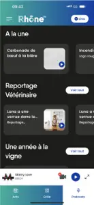 Rhône FM screenshot #4 for iPhone