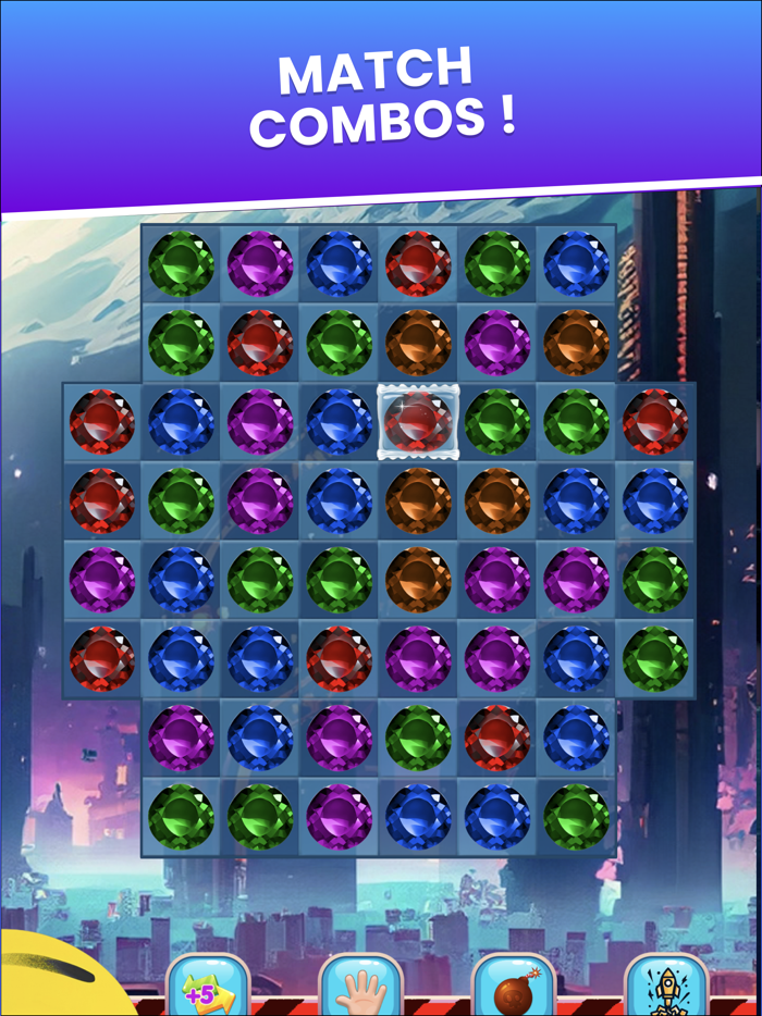 Space Jewel - Matching Games