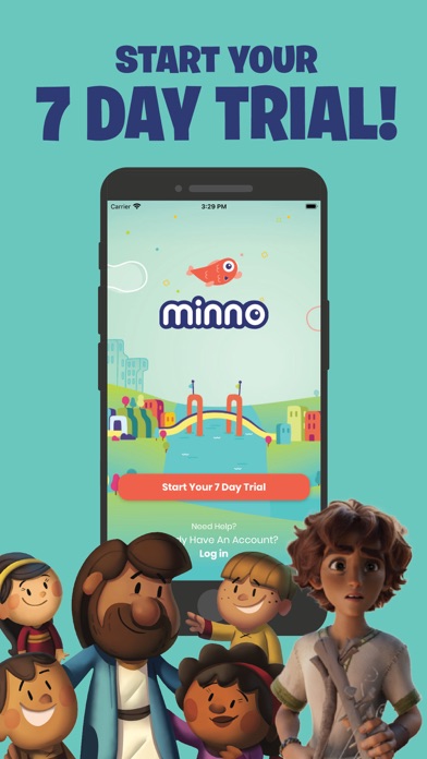 Minno - Kids Bible Videos Screenshot