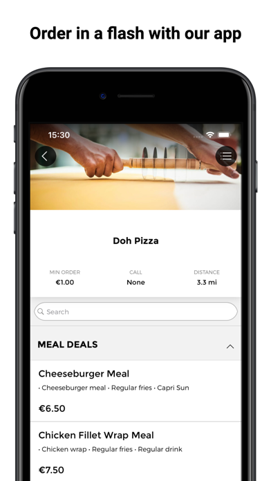 Doh Pizza App Screenshot
