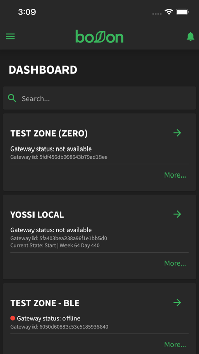 Boson App Screenshot