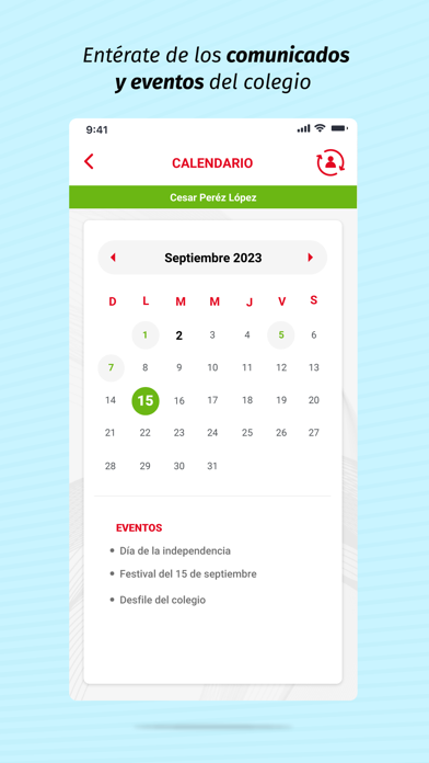 UPAEP Colegios Screenshot