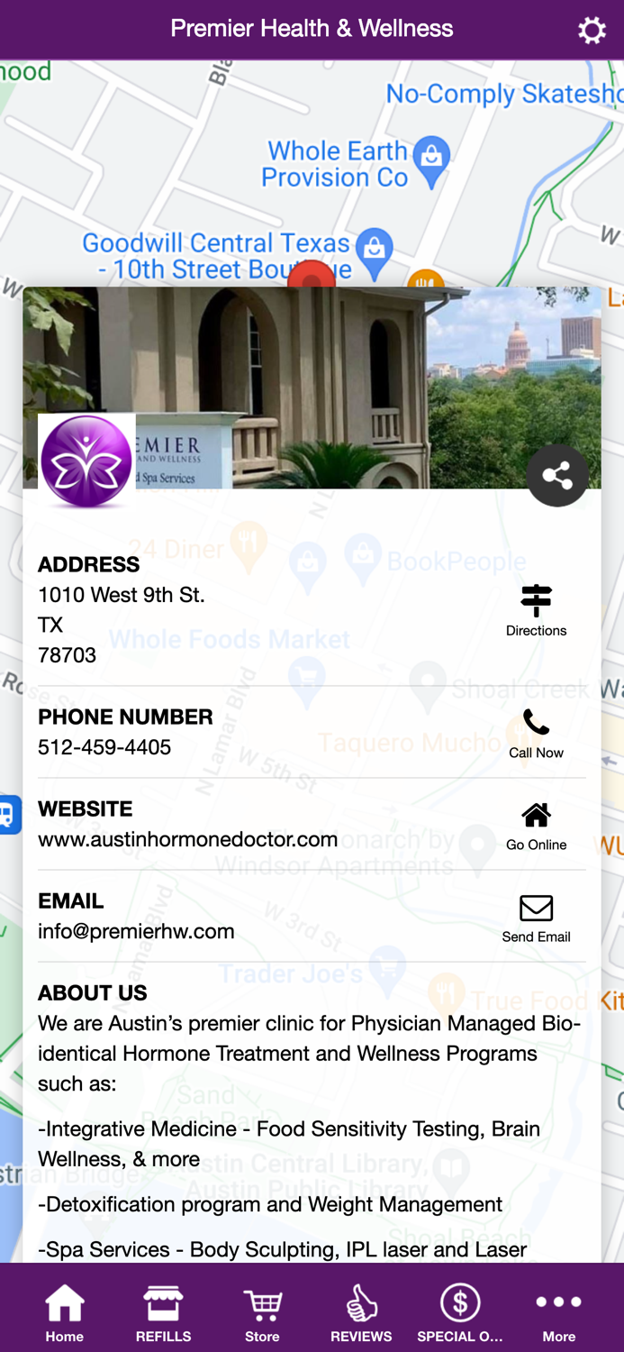 Premier Health  Wellness App