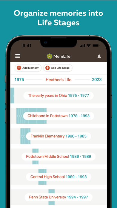 MemLife: Journal & Memoir Screenshot