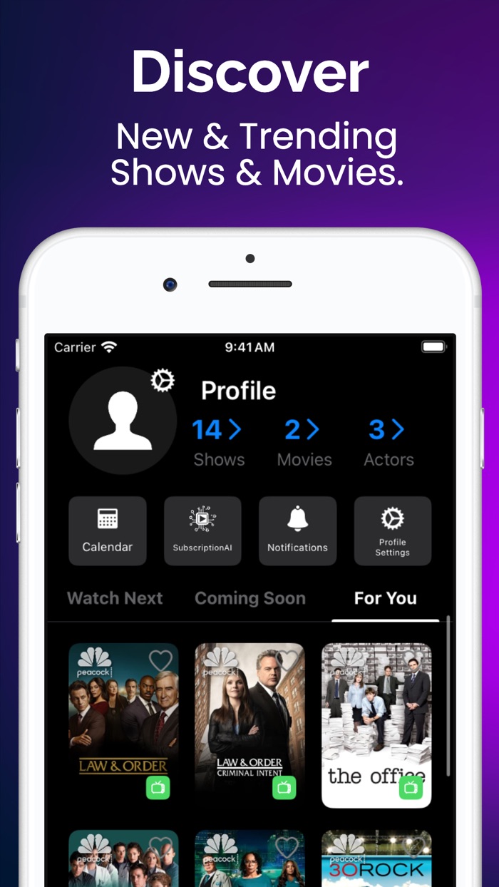 Originals for Peacock TV