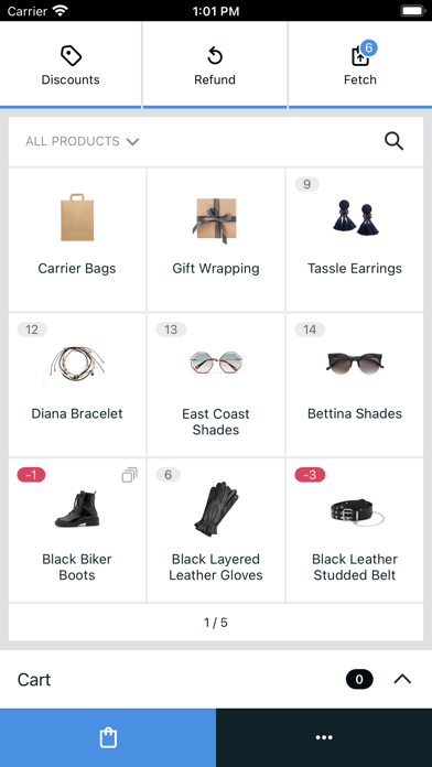 Sitoo POS Screenshot