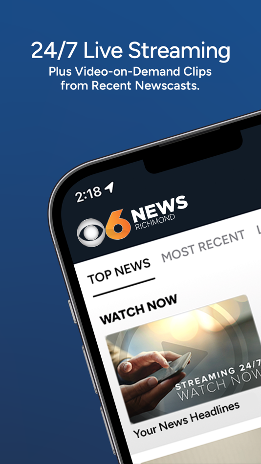 CBS 6 News Richmond WTVR - 7.5 - (iOS)