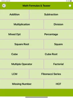 Maths Formulas & Brain Teaser screenshot 6